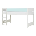 Manis-H Halfhoogslaper Huxie in het wit met roze front van PS Slapen