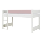 Manis-H Halfhoogslaper Huxie in het wit met roze front van PS Slapen