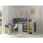 Halfhoogslaper met bureau en kast_Yolo_Antraciet_6020_PSSlapen