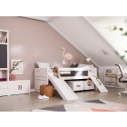 Lifetime Kajuitbed Climb and Slide 90x200 Whitewash