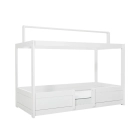 Lifetime 4 in 1 Bed, wit gelakt, van PS Slapen