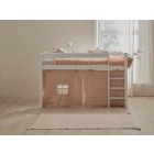 Lifetime halfhoogslaper Breeze met speelgordijn peach van PS Slapen