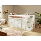 LifeTime halfhoogslaper van PS Slapen, inclusief trapkast en all-in-one module