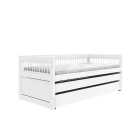 Lifetime kajuitbed Breeze met logeerbed en bedlade  in het wit