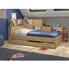 Tienerbed Erwan met opbergruimte