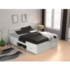 Twijfelaarbed met opbergruimte wit_Michigan_140x200 EAN 3397704717073
