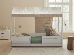 Lifetime 4 in 1 bed Dakconstructie Essence - Naturel