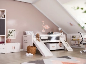 Lifetime Kajuitbed Climb and Slide 90x200 Whitewash