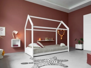 Lodge Bed van Lifetime in het wit