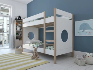 Stapelbed wit_ALTO_met 2 zijpanelen_PSSlapen