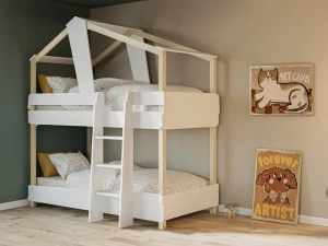 Kinderstapelbed TIMBER sfeer PSSlapen