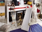 Halfhoogslaper met Glijbaan Wit_Infans Kids_23929